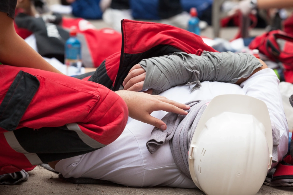 paramedic-performing-cpr-person-lying-street
